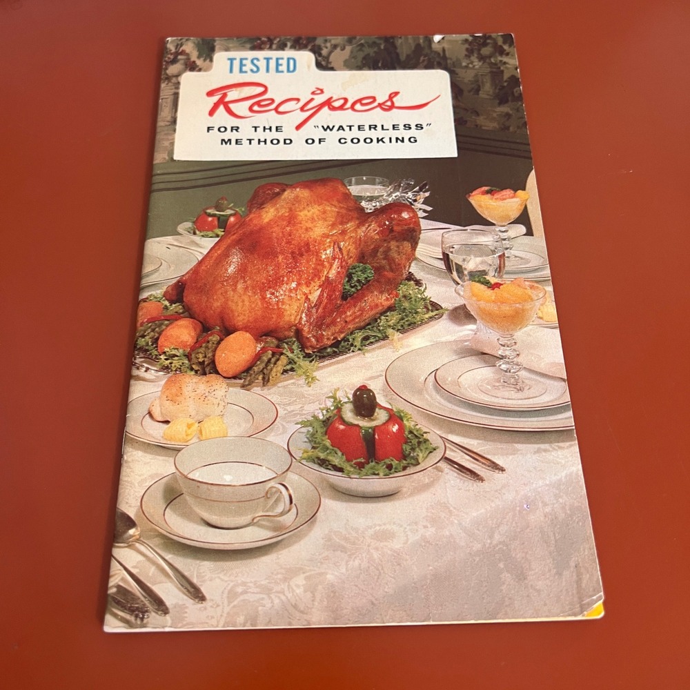 Vintage‎ 1949 Waterless Cooking Recipe Booklet Eternity-Ware Copper Glo Aluminum